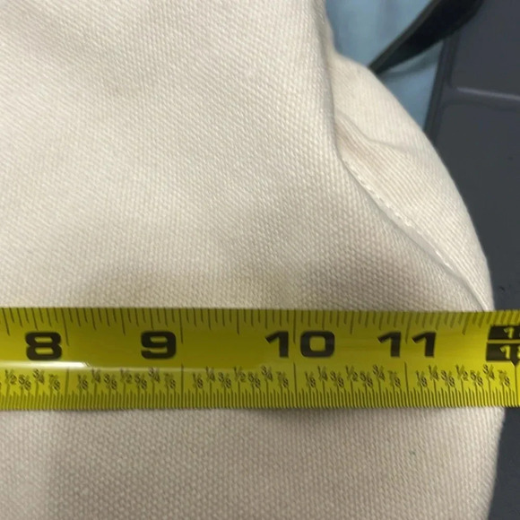 Deux Lux Demi Backpack - canvas and black faux leather. Excellent condition. - Picture 5 of 5